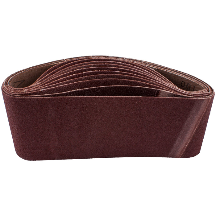 SANDING BELT 100 X 610MM 60 GRIT 10/PACK