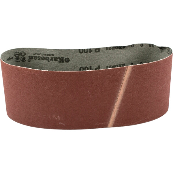 100 Grit Sanding Belt, 100 x 620mm: Medium Grit Abrasive for Wood, Metal, DIY Projects