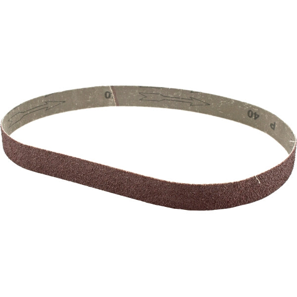 Sanding Belt 25x762mm 40 Grit Abrasive. Coarse Sandpaper Belt for Woodworking, Metalworking, and DIY Projects. 