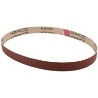 Sanding Belt 25 x 762mm, 180 Grit - Abrasive Belt for Woodworking and Metalworking