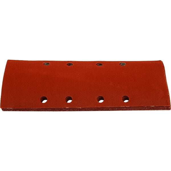 Sanding Sheets 95x230mm 180 Grit - 8 Hole Orbital Sander Pads - Wood Sanding by Chavda