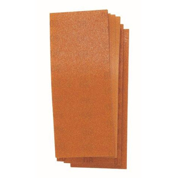 Orbital Sander Sanding Sheets, 115x280mm, 150 Grit, Hook & Loop, No Holes