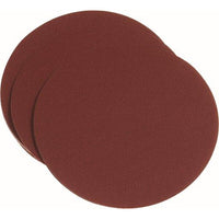 Sanding Discs 125mm 80 Grit Hook and Loop, No Hole - Bulk Pack