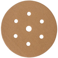 Tork Craft Gold Disc (50 Pieces) 120 Grit 150 Mm X 6+1 Holes Hook And Loop Abr94120