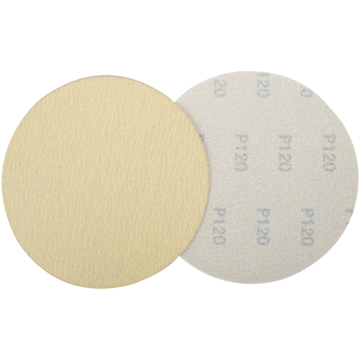 Tork Craft Gold Disc (50 Pieces) 120 Grit 150 Mm Without Hole Hook And Loop Abr95120