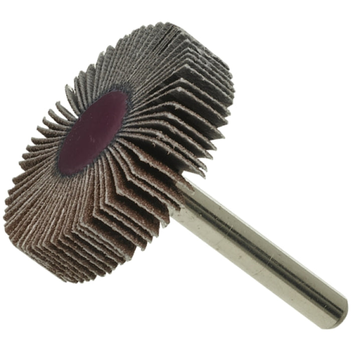 Tork Craft Flap Wheel 40 X 10 X 6 Mm Shaft 80 Grit Per Each Abrf401080