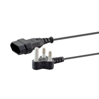 1M NORMAL PLUG TO 2-PIN EURO SOCKET - CAB-PWR-EURO-N-1M