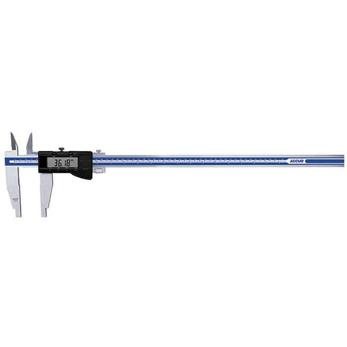 Accud Digital Caliper Stainless Steel 0 1000/0 40'150 Mm Jaw Ac119 040 11