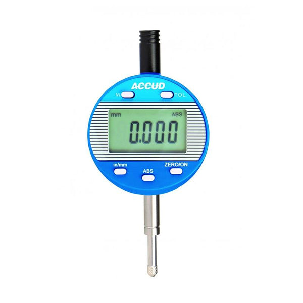 DIG. INDICATOR FLAT & LUG BACK 12.7MM 0.001MM/0.00005'