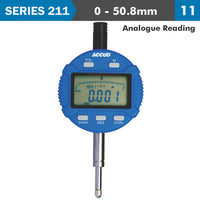 Accud Digital Indicator Lug Back 50.8 Mm/2' Ac211 050 01