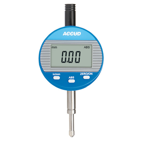 Accud Digital Indicator Flat & Lug Back 25.4 Mm/1' Ac212 025 13