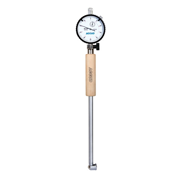 Accud Dial Bore Gauge 35-60mm, 0.01mm Resolution. Precision Hole Measurement Tool for Machining & Automotive Applications.
