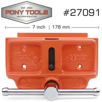 Pony 4 X 7-inch Woodworkers Vice