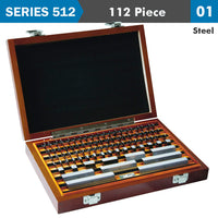 Accud Steel Gauge Block Set Iso3650 Grade 1 112 Pc Ac512 112 01