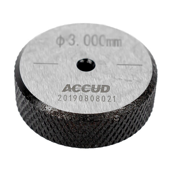 ACCUD 3mm Setting Ring - Bore Gauge Calibration Tool - Precision Measurement