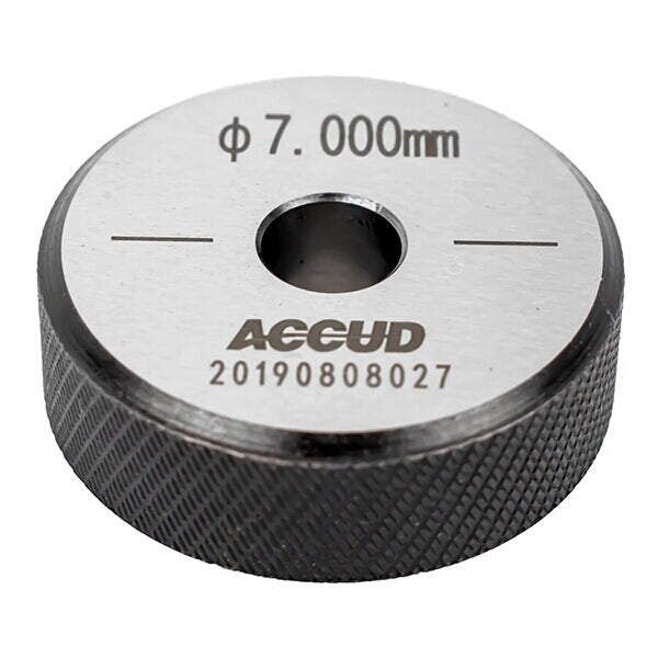 ACCUD 7mm Setting Ring Gauge - Precision Calibration Tool for Bore Gauges & Measurement
