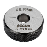 ACCUD Setting Ring 9mm, 0.001mm Accuracy, Bore Gauge Calibration Tool, Metrology, Precision Measurement