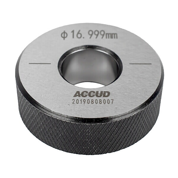 Accud Setting Ring 17mm, ±1.0µm Accuracy. Precision Bore Gauge Setting Tool, Metrology Equipment