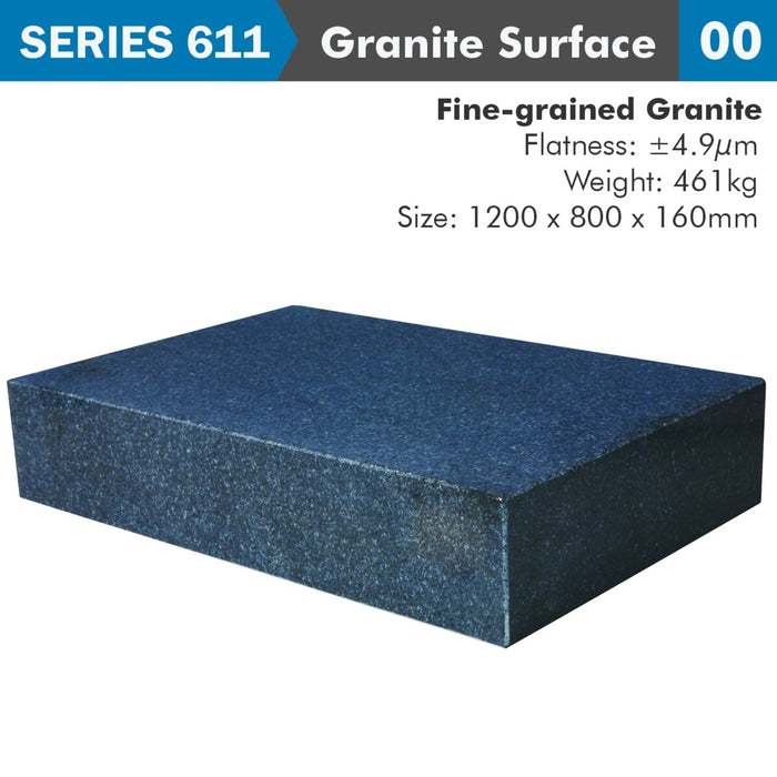 Accud Granite Surface Plate Din876 Grade 00 Ac611 121 00