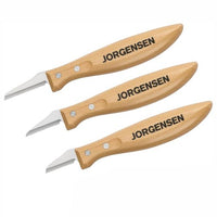 Pony Jorgensen 3 Pc Whittling Knife Set Incl. 1 1/4' / 1 1/2'/1 3/4' Knives Ac70460