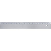 Metal Ruler 30cm - Centimeter Marked Measurement Tool | Accurate & Precise Metric Scale for Drafting & Engineering