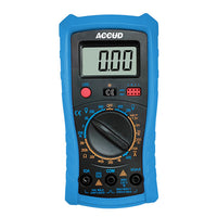 Accud Digital Multimeter 9v Bat. 2.8v 10amp 600v Acdmt600