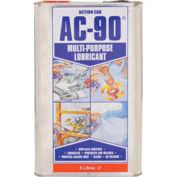 Action Can AC-90 Multi-Purpose Lubricant 5L: Rust Protection, Moisture Displacement