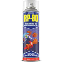 RP-90 Penetrating Oil Spray: Rust Remover, Lubricant for Seized Parts - Fast Acting!