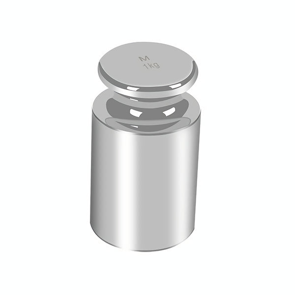 Accud Cylindrical Calibration Weight 1 Kg Stainless Steel Acwt1000 M1