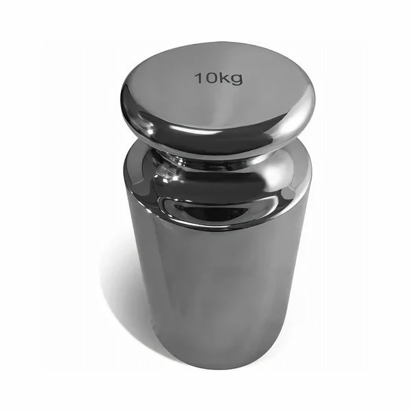 Accud Cylindrical Calibration Weight 10 Kg Stainless Steel Acwt10000 M1