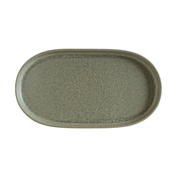RIPPLE - LIORA - OVAL WALLED PLATE - 37CM (6) - LRARPL37OV