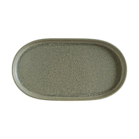 RIPPLE - LIORA - OVAL WALLED PLATE - 33 X 18CM (6) - LRARPL33OV