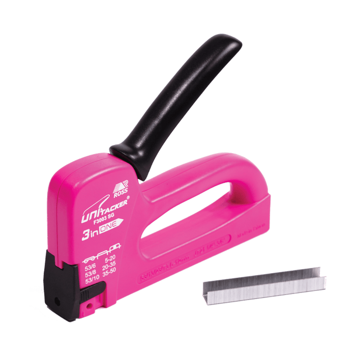 AFT0655 - STAPLE GUN / UNITACKER 3-IN-1 ROSS PINK