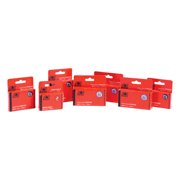 AFT0665 - STAPLES ROSS L/DUTY 53/8MM P/1000