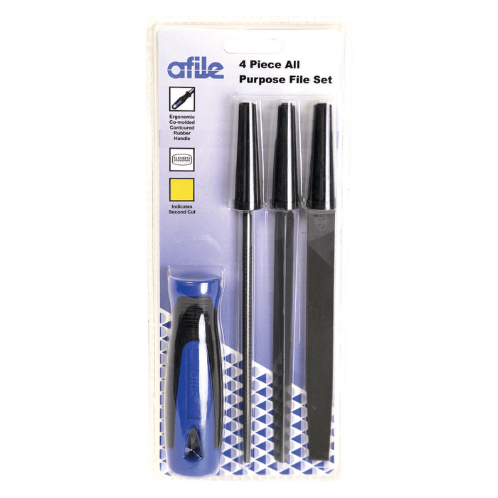 AFT2396 - FILE AFILE SET 4PC BLISTER #2 D150F4