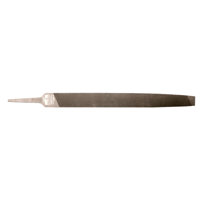 Flat File - Second Cut - 100mm - Tapered Edges for Corners | Metalworking Tool