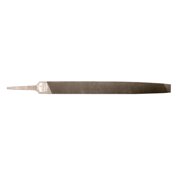 Flat File - Second Cut - 100mm - Tapered Edges for Corners | Metalworking Tool