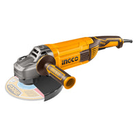 Ingco | 2400W Angle Grinder 230mm  - AG24008