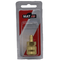 Matair AIR0850P - AIR P/P COUPLER QUICK W/T PIECE  6MM P/1