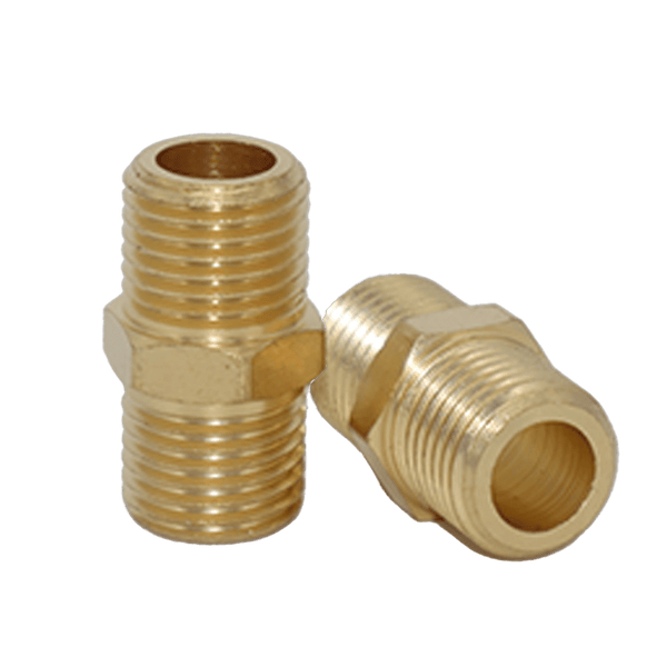 Matair AIR1405P - AIR P/P NIPPLE DOUBLE 1/4"X 1/4"M P/2