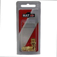 Air P/P Nipple Threaded 1/4 Male P/2 Air1537 P