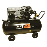 MATAIR AIR2050 Air Compressor 3HP 100L W/STYLE - Professional Grade | Chavda.com