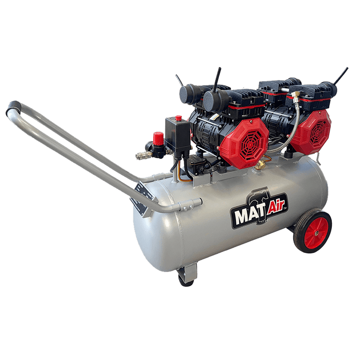 MATAIR AIR3020 50LT Oil-Less Silent Air Compressor - Portable, Powerful & Low Noise | chavda.com