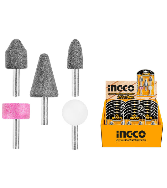 INGCO ACC MINI TOOL BURR SET 5PCS - AKB0502