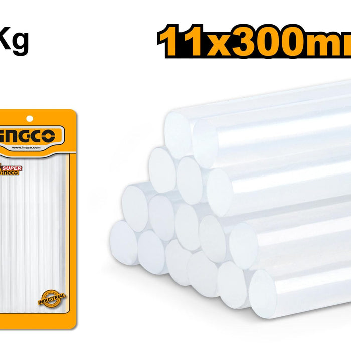 INGCO GLUE STICKS 11.230CM 1KG - AKTGS3011