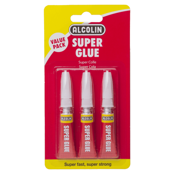 Alcolin Super Glue 3x3 G Value Pack Alc0009
