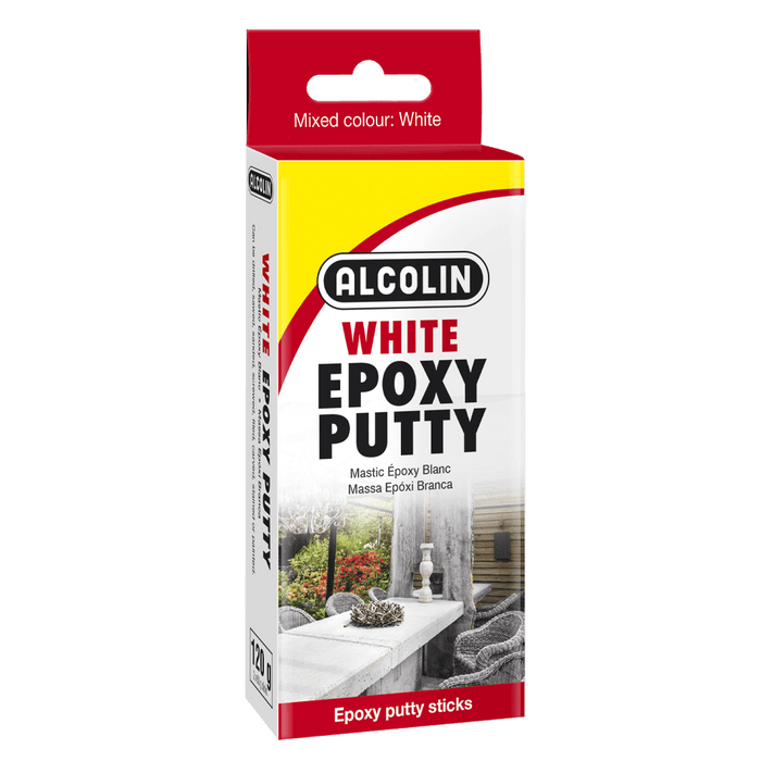 Alcolin Epoxy Putty White 2 X 60 Gr Alc1000