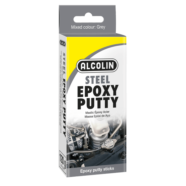 Alcolin Epoxy Putty Steel 2 X 60 Gr Alc1010
