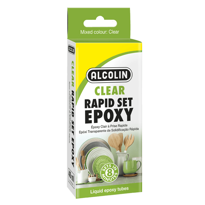 Alcolin Epoxy Liq Rapid Set Clear 2 X20 Ml Alc1020