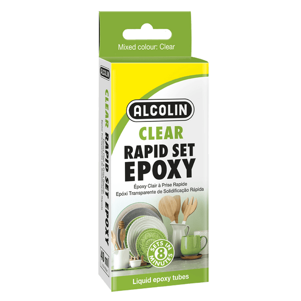 Alcolin Epoxy Liq Rapid Set Clear 2 X20 Ml Alc1020